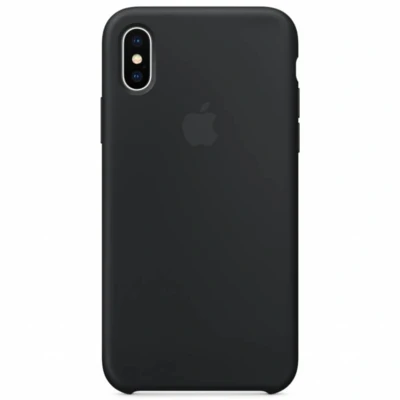 Afbeelding van Apple origineel silicone case iPhone X / XS black MQT12ZM/A