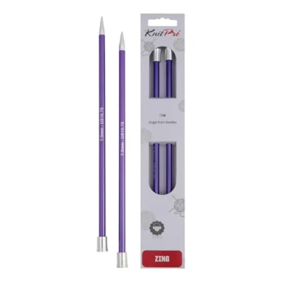 Afbeelding van KnitPro KP47245 Zing: Breipennen: Ended: 25cm x 7.00mm, Aluminium, Veelkleurig