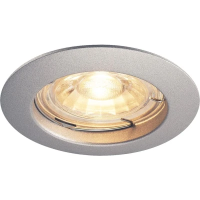 Afbeelding van SLV 1000717 Inbouwlamp GU10 Zilver grijs