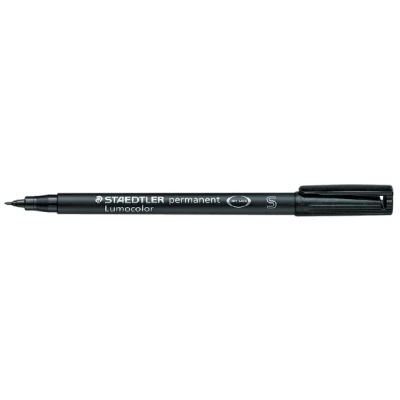 Afbeelding van Viltstift Staedtler Lumocolor 313 permanent S zwart