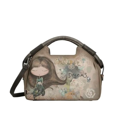 Afbeelding van Anekke schoudertas handtas Real Bowling Bag Multicolor veelkleurig