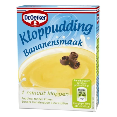 Afbeelding van Dr. Oetker Kloppudding Banaan 74g