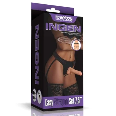 Afbeelding van Love Toys Easy Strap on met Dildo