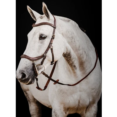 Afbeelding van Rambo Micklem Deluxe Competition Bridle New Dark Havana Cob