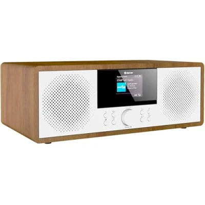 Afbeelding van Denver Internet Radio DAB FM CD Speler Bluetooth 200W AUX/USB MIR270 Hout