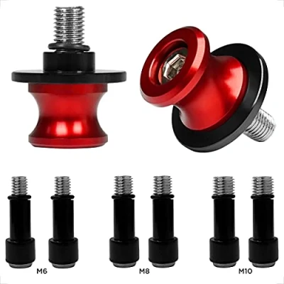 Afbeelding van Universele houder van CNC aluminium, M6 x 1 mm, M8 1,25 M10 voor Yamaha YZF R1 R3 R6 R25 R125 R1000 R6S MT 01 03 09 10 Aprilia RSV4 R