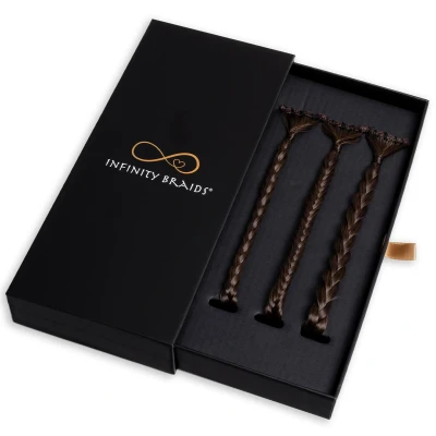 Afbeelding van Infinity Braids Braidies Mini Auburn Sugar