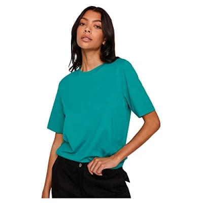 Afbeelding van VILA BOXY Tshirt basic, Dames, Maat: Small, Alhambra