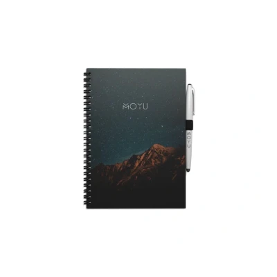 Afbeelding van MOYU Midnight Mountain Notebook Uitwisbaar Notitieboek A5 Hardcover