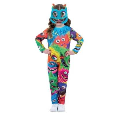 Afbeelding van Smiffy&#039;s Monster &amp; Griezel Kostuum Party Costume Kind Multicolor Small Carnavalskleding Verkleedkleding