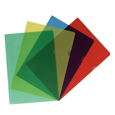 Afbeelding van Herlitz 11420254 L mapjes A4 met reliëf 20 stuks assortiment