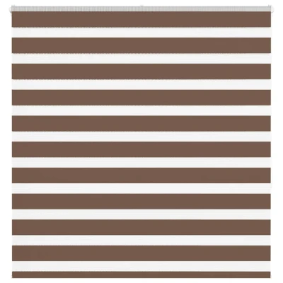 Afbeelding van Zebra rolgordijn 150x150 cm stofbreedte 145,9cm polyester bruin