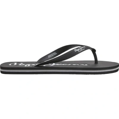 Afbeelding van Pepe Jeans BAY Beach Basic Teenslippers, Heren, Maat: 46, Black Kunststof