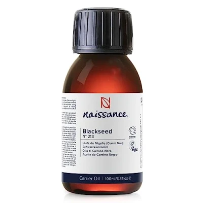 Afbeelding van Naissance Zwarte Komijnolie (Nr. 213) 100ml Koudgeperst voor Haar, Huid, Gezicht, Massage