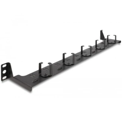 Afbeelding van Delock 19″ LWL Rangierpanel 1 HE schwarz