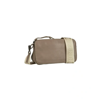 Afbeelding van Liebeskind Berlin Clarice Schoudertas, Dames, Maat: One Size, Neutral gray