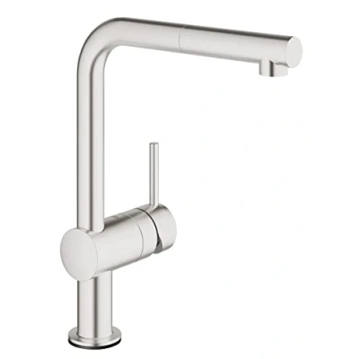 Afbeelding van Grohe Minta keukenmengkraan overig roestvaststaal (rvs) 31360DC1