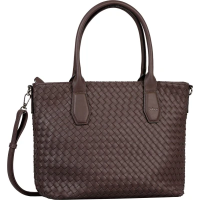 Afbeelding van Gabor Schoudertas Emilia Zip Shopper Dark Brown Donkerbruin