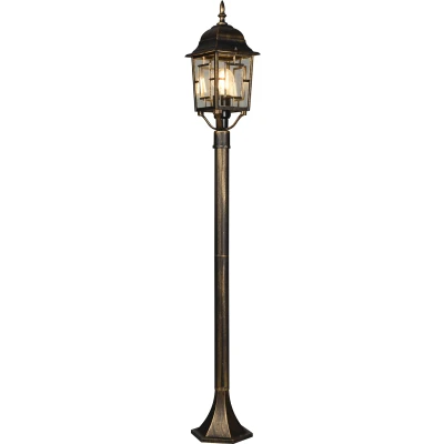 Afbeelding van TRIO VOLTURNO Paalverlichting Antieke roest excl. 1x E27 4W Buitenverlichting IP23