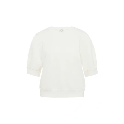 Afbeelding van s.Oliver Scuba MIT Kurzen ÄRMELN Tshirt basic, Dames, Maat: 34, Creme