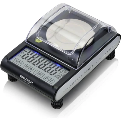 Afbeelding van VOLTCRAFT PS 50 Precisie weegschaal Weegbereik (max.) g Resolutie 0.001 werkt op batterijen, USB Zwart