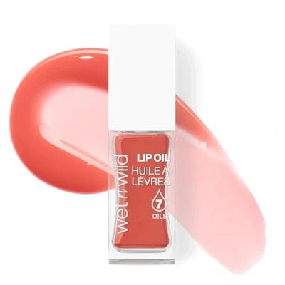 Afbeelding van Wet n Wild Getinte Lippolie, Voedende &amp; Niet Kleverige Roze Lipgloss Aangedreven door 7 Natuurlijke Oliën, Lichtgewicht Formule voor Spiegelachtige Glanseffect, Kleur Cedar Rose