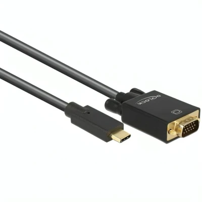 Afbeelding van USB C naar VGA kabel Delock