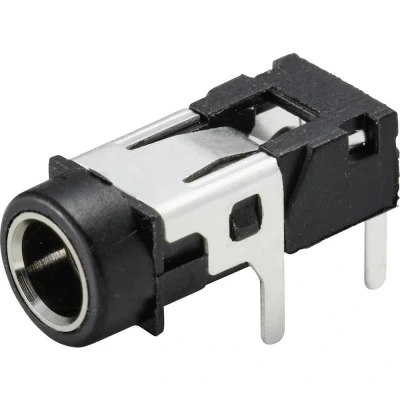 Afbeelding van TRU COMPONENTS TC 9465728 Jackplug 3.5 mm Bus, inbouw horizontaal Aantal polen: 3 Stereo Zwart 1 stuk(s)