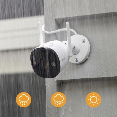 Afbeelding van Imou Bullet 3 2K Rond IP beveiligingscamera Buiten 2304 x 1296 Pixels Plafond/muur