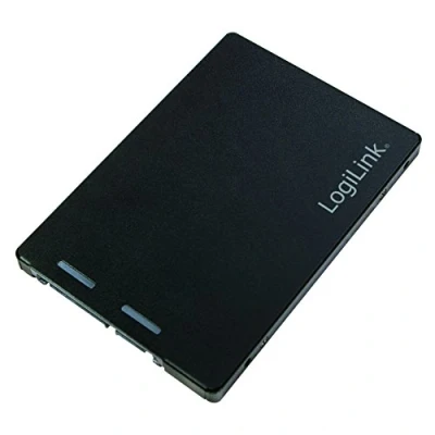 Afbeelding van LogiLink AD0019 M.2 (NGFF S ATA III) naar adapter (2,5 inch SSD), B+M Key compatibel zwart