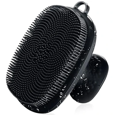 Afbeelding van Silicone Face Scrubber, Gentle Exfoliator Massager, Verwijdert Dode Droge Huid, Scrubber Badkamer Accessoire