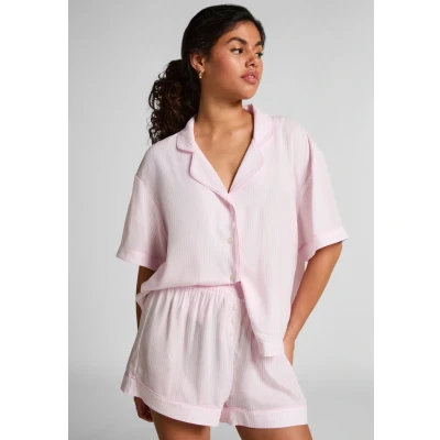 Afbeelding van Hunkemöller Geweven pyjamashort Roze XS