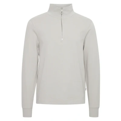 Afbeelding van Casual Friday Cfsebastian 0064 Halfzip Sweater, Heren, Maat: Medium, Chateau gray