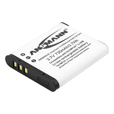 Afbeelding van Ansmann LI 50B Camera accu Vervangt originele 3.7 V 730 mAh