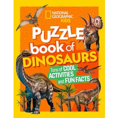 Afbeelding van National Geographic Kids Puzzle Book of Dinosaurs: Tons Cool Activities and Fun Facts