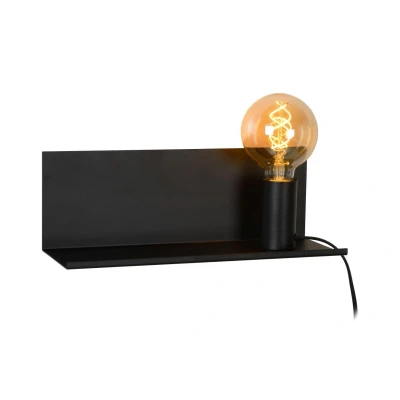 Afbeelding van Lucide SEBO Wandlamp Zwart