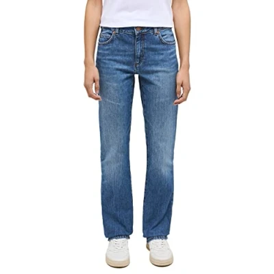 Afbeelding van Mustang Crosby Bootcut jeans, Dames, Maat: 29x34, Blau