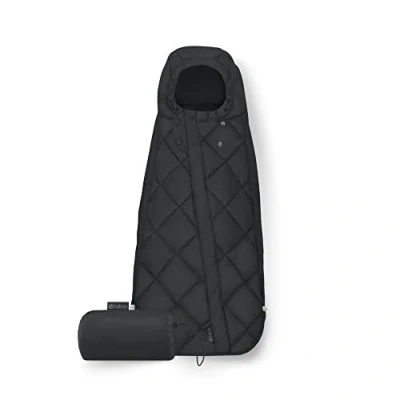 Afbeelding van CYBEX Gold voetenzak Snøgga Mini 2, voor draagzakken, vanaf de geboorte tot ca. 24 maanden, TOG 4, Moon Black (zwart)