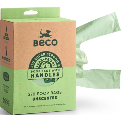 Afbeelding van Beco Poop Bags Recycled Unscented Handles