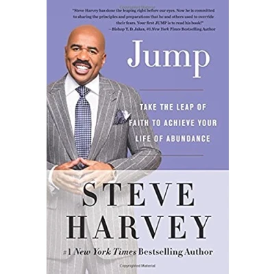Afbeelding van Jump. Unti Steve Harvey Book #4: Take the Leap of Faith to Achieve Your Life Abundance