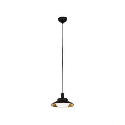 Afbeelding van Faro Lighting Side Led Zwart Koperen Hanglamp G9