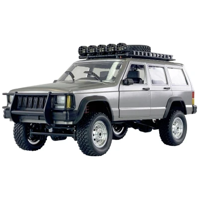 Afbeelding van Amewi JC X12 Scale Zilver Brushed 1:12 RC auto Elektro Terreinwagen 4WD RTR 2,4 GHz Incl. accu en lader