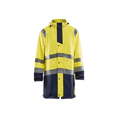 Afbeelding van Blaklader Regenjas High Vis LEVEL 1 4324 2000 Geel/Marineblauw