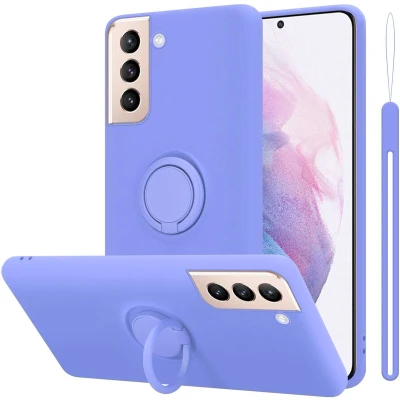 Afbeelding van Cadorabo Hoesje geschikt voor Samsung Galaxy S24 PLUS in LIQUID LICHT PAARS Beschermhoes van TPU silicone Case Cover
