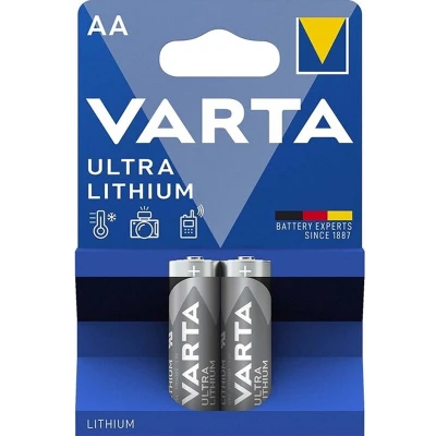 Afbeelding van Varta Batterijen Aa Penlite Lithium Professioneel 2 Stuks