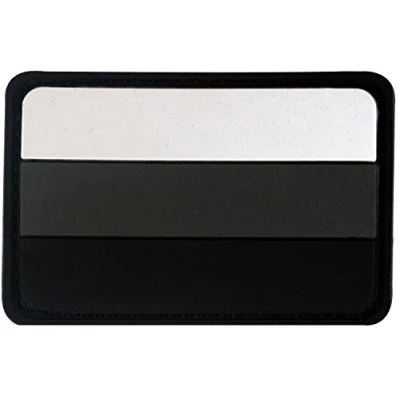 Afbeelding van Seibertron Black Germany Flag PVC Rubber 3D Hook&amp;Loop Touch Fastener Patch Tactical