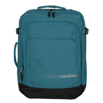 Afbeelding van Travelite Kick Off Cabin Size Duffle/Backpack petrol Weekendtas Handbagage