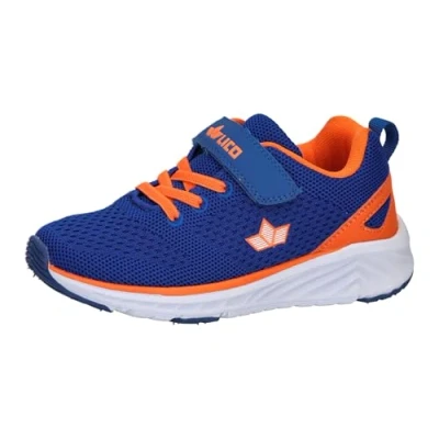 Afbeelding van Lico Marin Vs Sneakers voor kinderen, uniseks, blauw/oranje, 33 EU