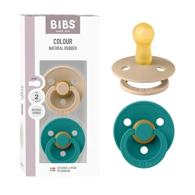 Afbeelding van BIBS Colour fopspeen 2 pack BPA vrij