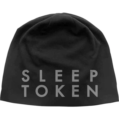 Afbeelding van Sleep Token Logo JD Print Beanie Muts Zwart